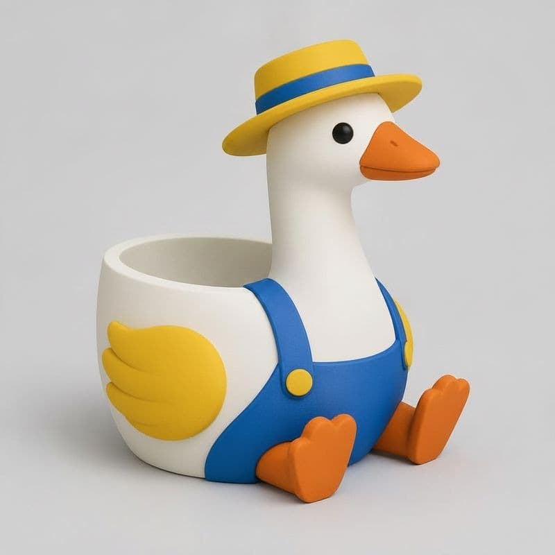 A multi-color 3D printer printing a vibrant object
